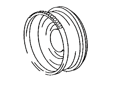 Toyota 13453-31020 Gear, Flywheel Ring