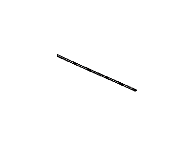 Toyota 85224-02040 Plate, WIPER Rubber Backing