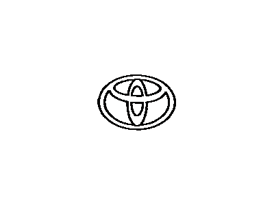 1993 Toyota Corolla Emblem - 75471-12070