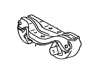 Toyota 17508-01030 Support Sub-Assembly, Exhaust Pipe
