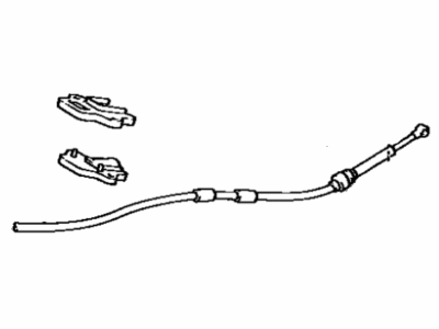 Toyota 33820-02050 Cable Assy, Transmission Control