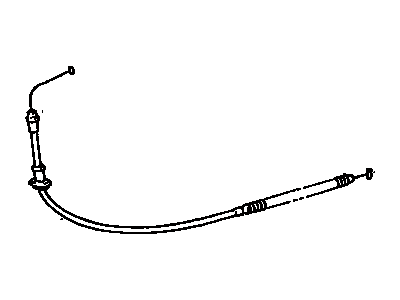 Toyota 46410-35760 Cable Assembly, Parking Brake