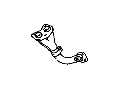 Toyota 17410-0C020 Front Exhaust Pipe Assembly