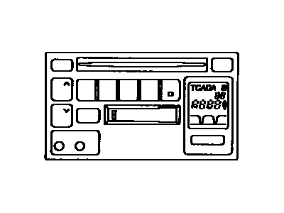 Toyota 86120-2A021 Receiver Assembly, Radio
