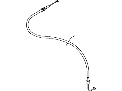 Toyota 35520-12190 Cable Assembly, Throttle