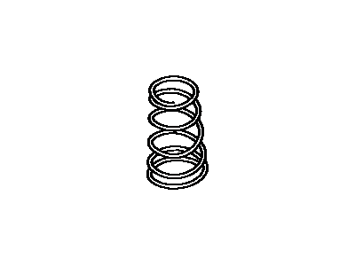Toyota 48231-02050 Spring, Coil, Rear