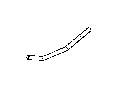 Toyota 87245-01080 Hose, Heater Water, Outlet E