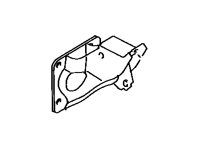 Toyota 55106-01030 Support Sub-Assy, Brake Pedal