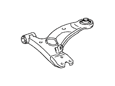 Toyota 48069-47020 Front Suspension Control Arm Sub-Assembly Lower Left