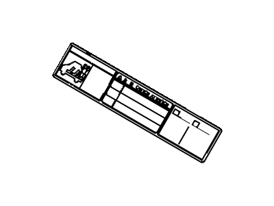 Toyota G9277-47010 Label, Battery Caution