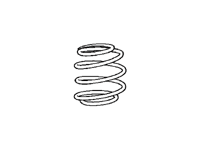 Toyota 48131-07120 Spring, Coil, Front RH
