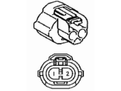 Toyota 82824-04060 Connector, Wiring Ha