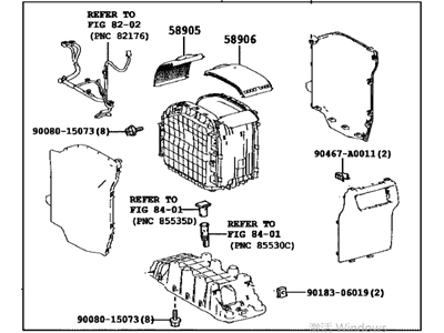 Toyota 58810-0E260-B0 Box Assembly, Console