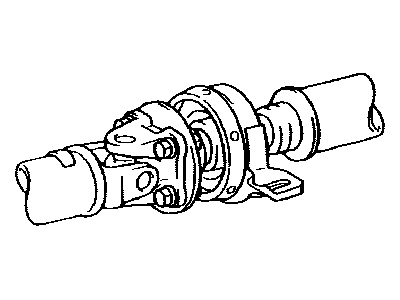 Toyota 37100-48050 Propelle Shaft Assembly W/Center Bearing