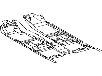 Toyota 58510-33780-B1 Mat Assembly, Floor, Front