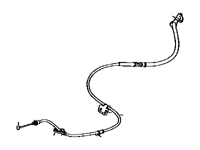 Toyota 46420-33140 Cable Assembly, Parking Brake