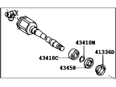 Toyota Camry CV Joint - 43030-33051