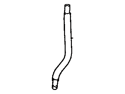 Toyota 16283-74050 Hose, Water By-Pass