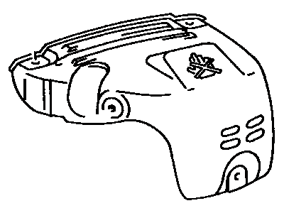 2002 Toyota Solara Exhaust Heat Shield - 17167-74231