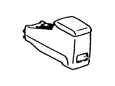 Toyota 58910-33090-E0 Box Assy, Console, Rear