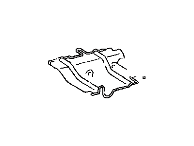 Toyota 33117-32050 Protector, Automatic Transmission Case