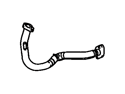 Toyota 17410-7A610 Front Exhaust Pipe Assembly