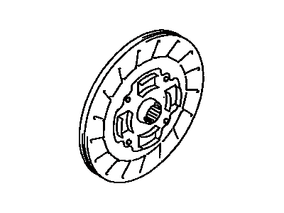 Toyota 31250-20142 Disc Assembly, Clutch