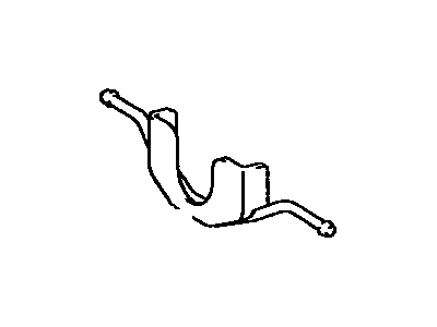 Toyota 17503-65020 Bracket, Exhaust Tail Pipe