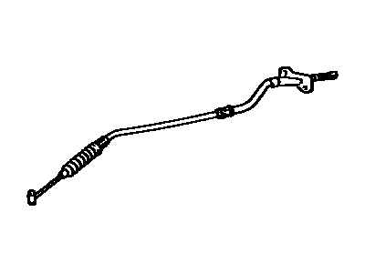 Toyota 46420-35520 Cable Assembly, Parking Brake