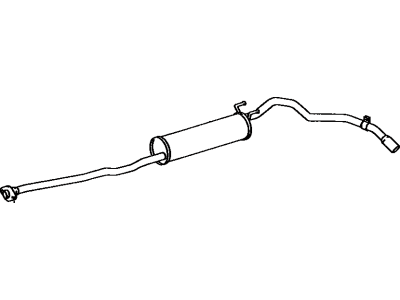 1991 Toyota Pickup Exhaust Pipe - 17430-35771