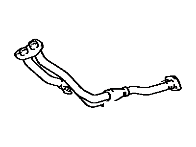 1994 Toyota Pickup Exhaust Pipe - 17410-35520