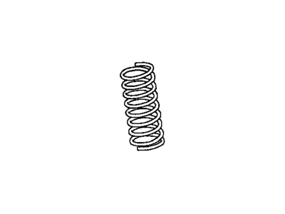 Toyota 48231-17A10 Spring, Coil, Rear