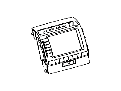 Toyota 86110-60510 Multi-Display Assembly