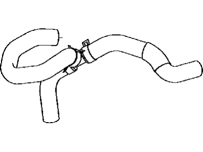Toyota 87209-60C11 Hose Sub-Assembly, Water