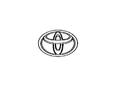 Toyota 90975-02099 Symbol Emblem