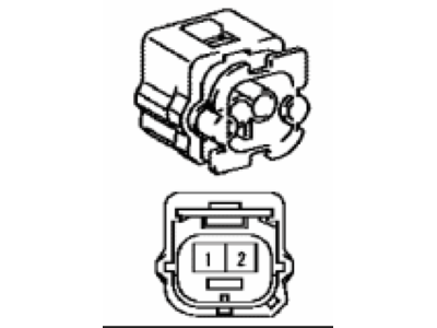 Toyota 90980-11856 Housing, Connector F