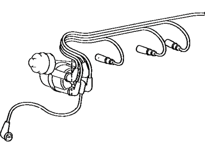 1994 Toyota Land Cruiser Spark Plug Wire - 90919-15363