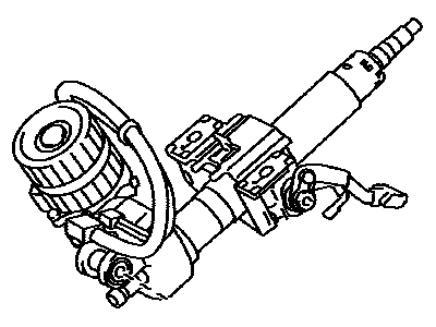 Toyota 45250-21201 Column Assembly, Electrical