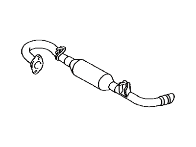 Scion tC Exhaust Pipe - 17430-36300