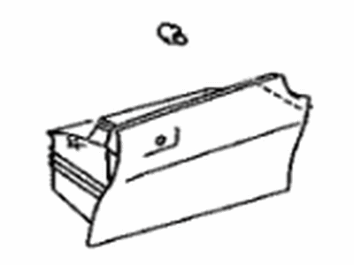 Toyota 55550-21041-B0 Door Assembly, Glove Compartment