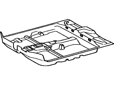 Toyota 58510-16560-05 Carpet Assembly, Front Floor