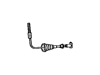 Toyota 46410-10050 Cable Assembly, Parking Brake