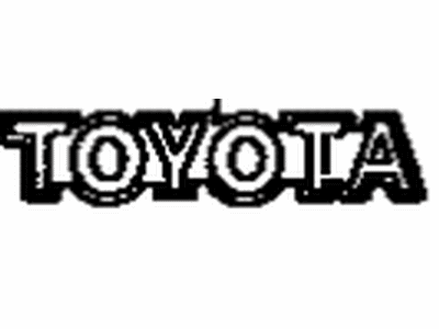 Toyota 75351-89105 Emblem, Front Fender