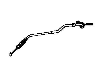 Toyota 46420-35171 Cable Assembly, Parking Brake