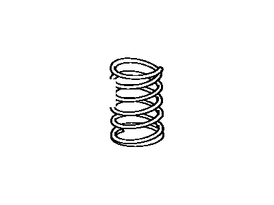 Toyota 48231-28580 Spring, Coil, Rear