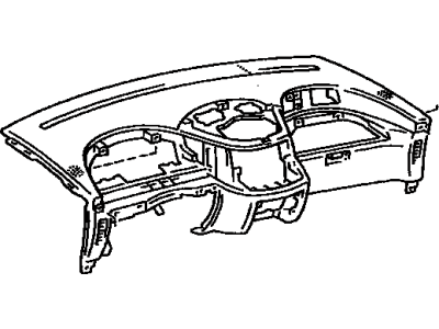 Toyota 55301-28150-E0 Panel Sub-Assy, Instrument