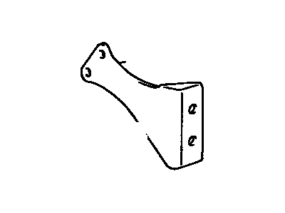 Toyota 17571-76040 Bracket, Exhaust Pipe Support
