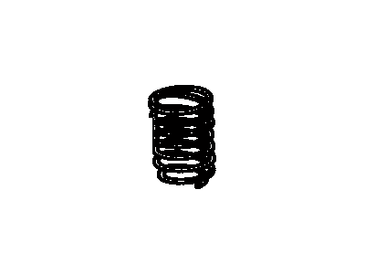 Toyota 48231-20020 Spring, Coil, Rear