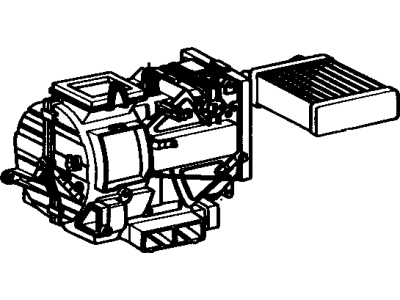 Toyota 87107-20250 Unit Sub-Assembly, Heater Radiator
