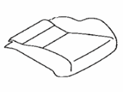 Toyota SU003-06538 Front Seat Cushion Cover, Right(For Separate Type)